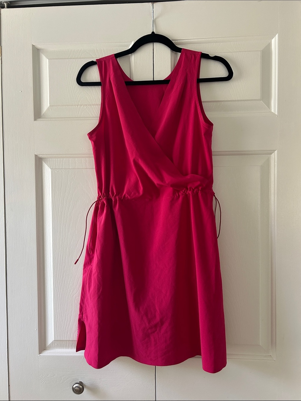 Title Nine Sleeveless Fushia Wrap Swim Coverup